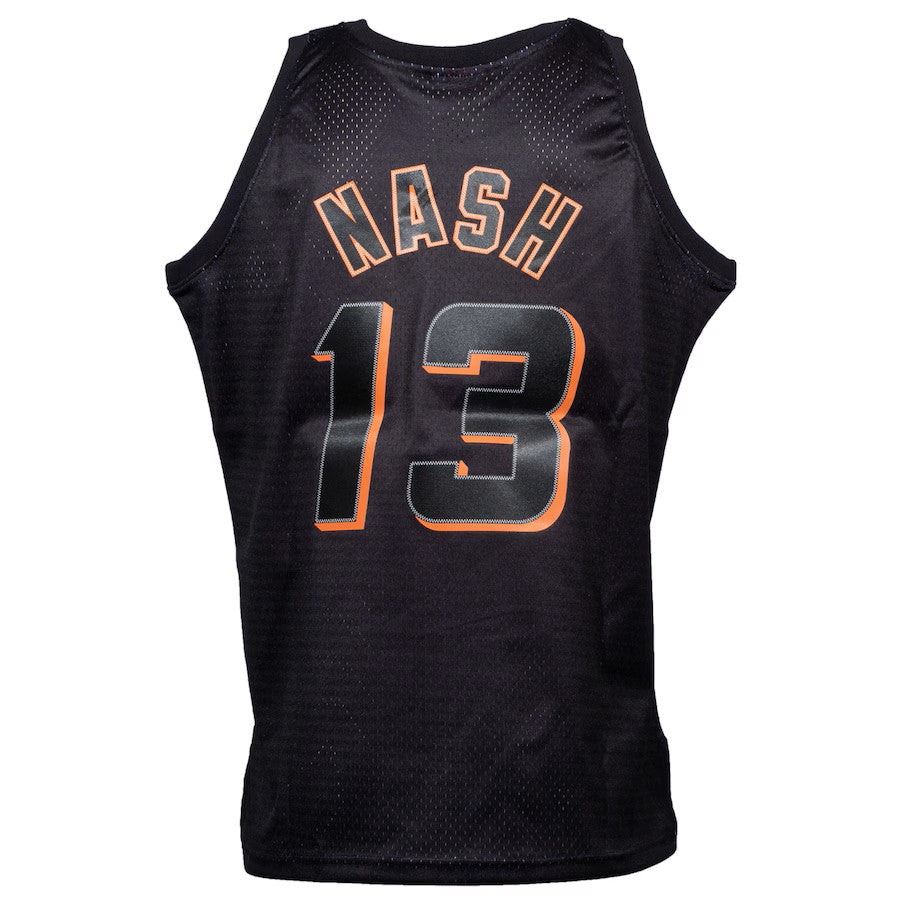 Steve Nash Phoenix Suns NBA Mitchell & Ness Men's Black Dynamic Hardwood Classics Swingman Jersey