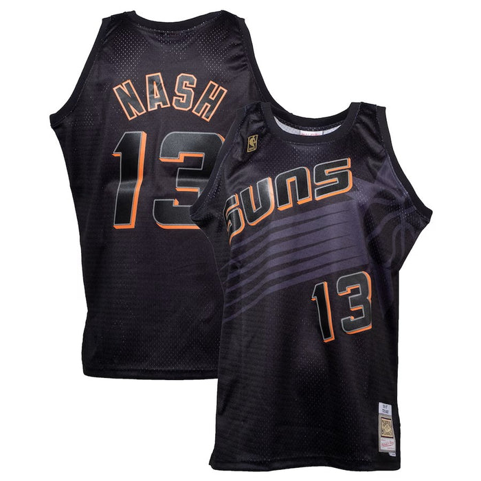 Steve Nash Phoenix Suns NBA Mitchell & Ness Men's Black Dynamic Hardwood Classics Swingman Jersey