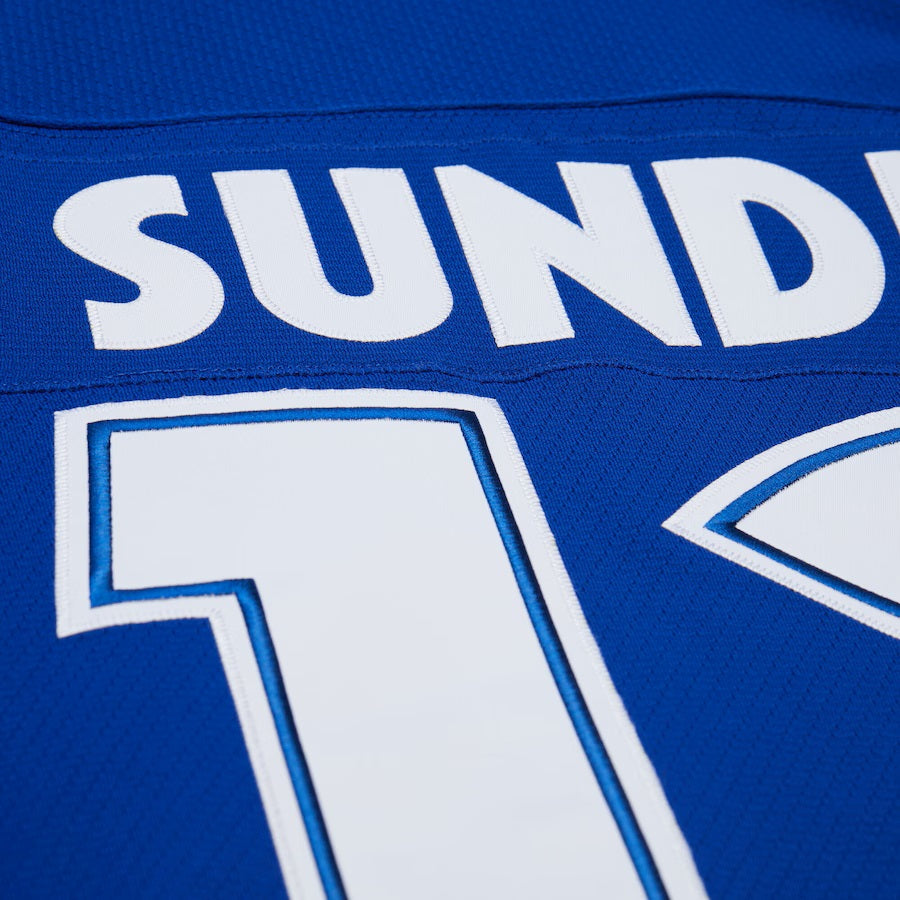 Mats Sundin Toronto Maple Leafs NHL Mitchell & Ness Men's Royal 1997 Power Play Authentic Jersey