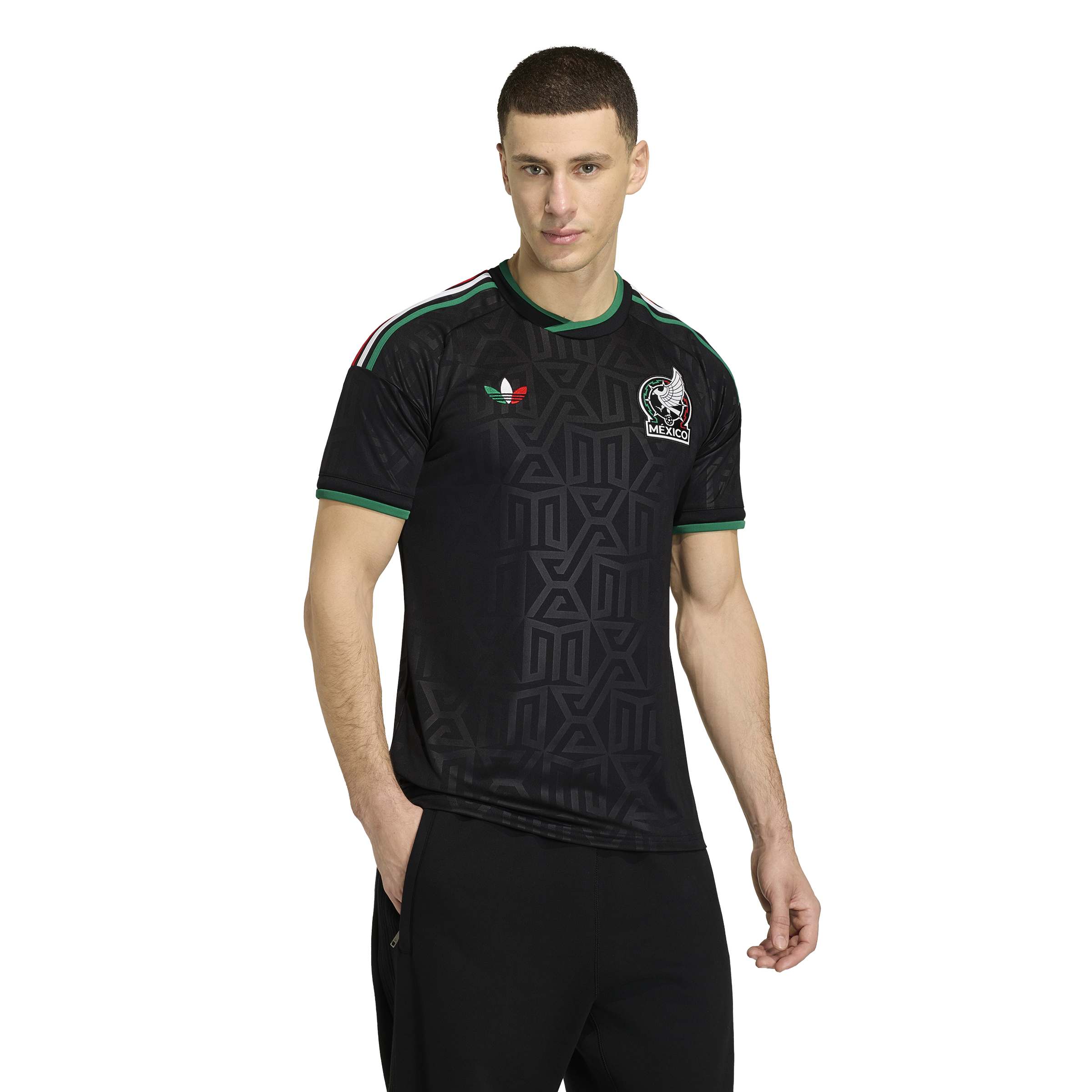 Mexico National Team FIFA Adidas Men's Black 2026 Third Jersey