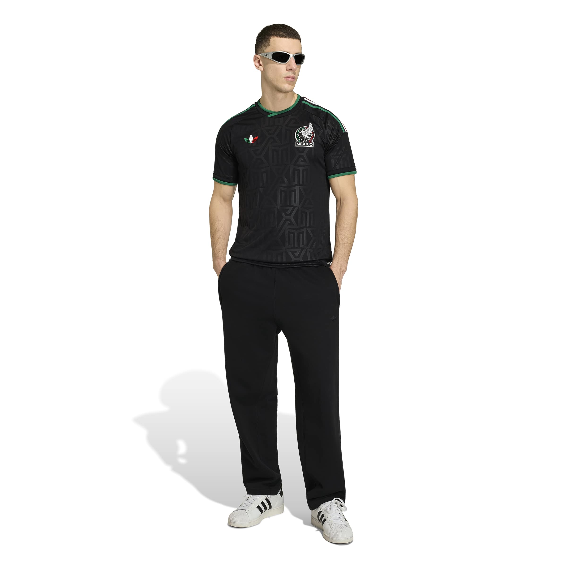 Mexico National Team FIFA Adidas Men's Black 2026 Third Jersey
