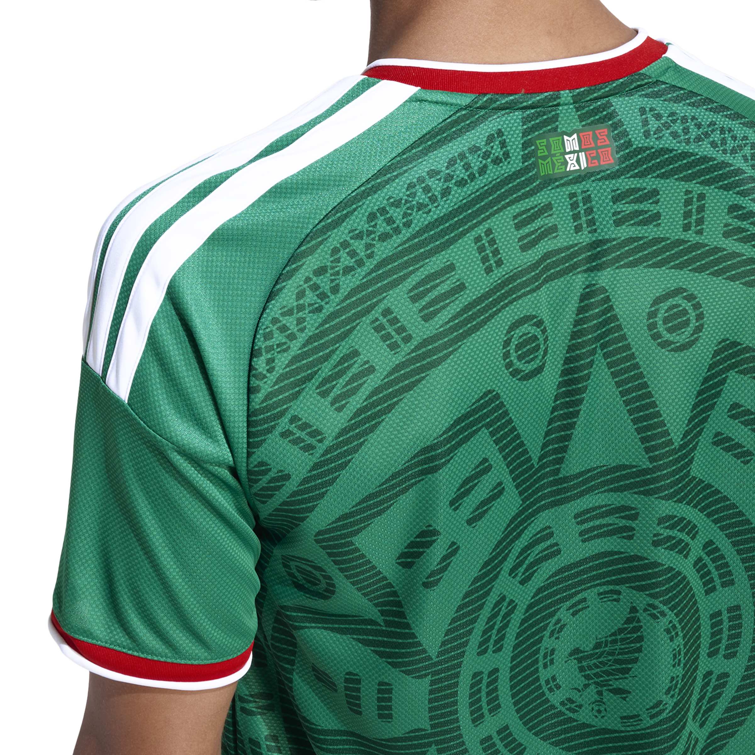 Maillot domicile réplique vert FIFA Adidas de l'équipe nationale du Mexique pour homme, saison 2025/26