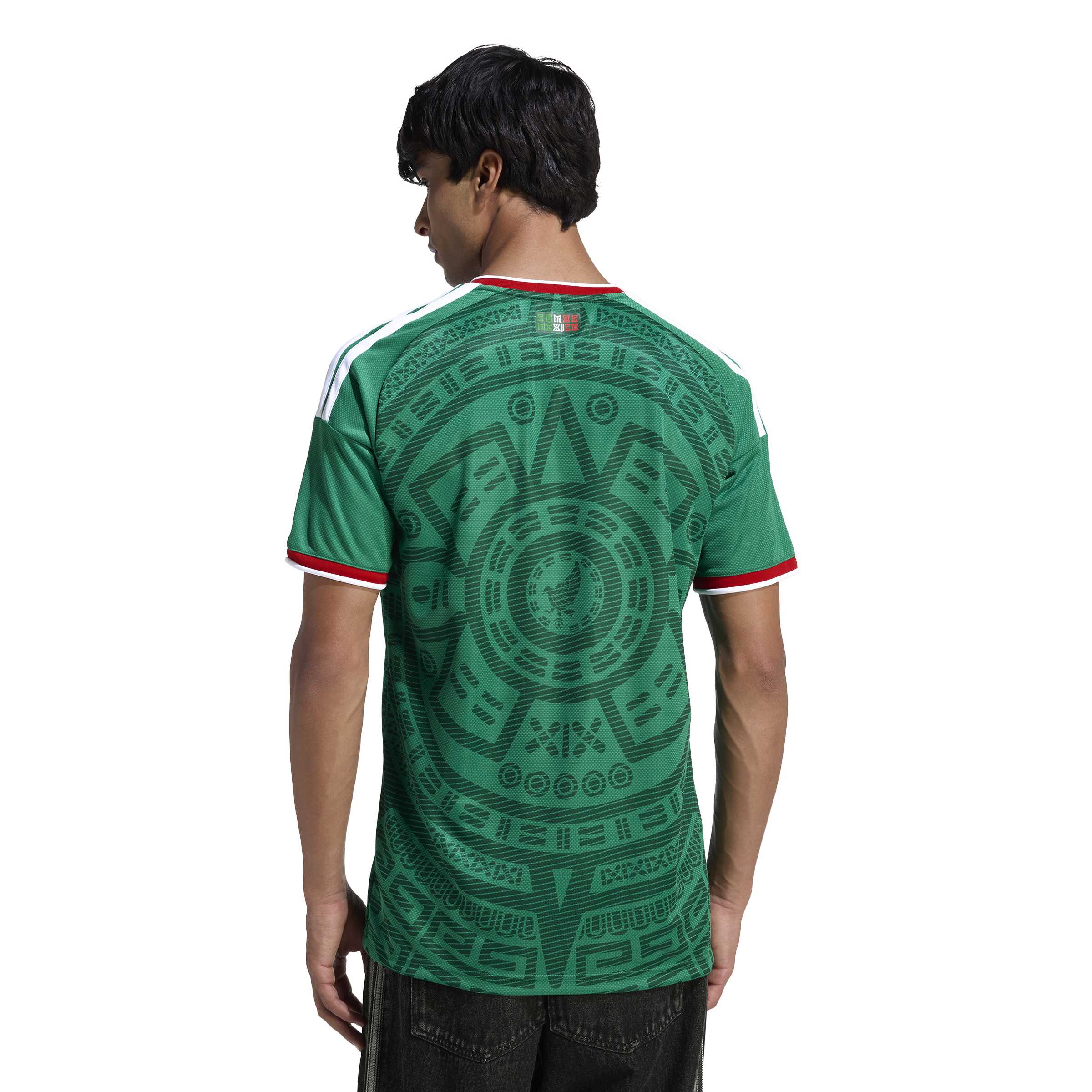 Maillot domicile réplique vert FIFA Adidas de l'équipe nationale du Mexique pour homme, saison 2025/26