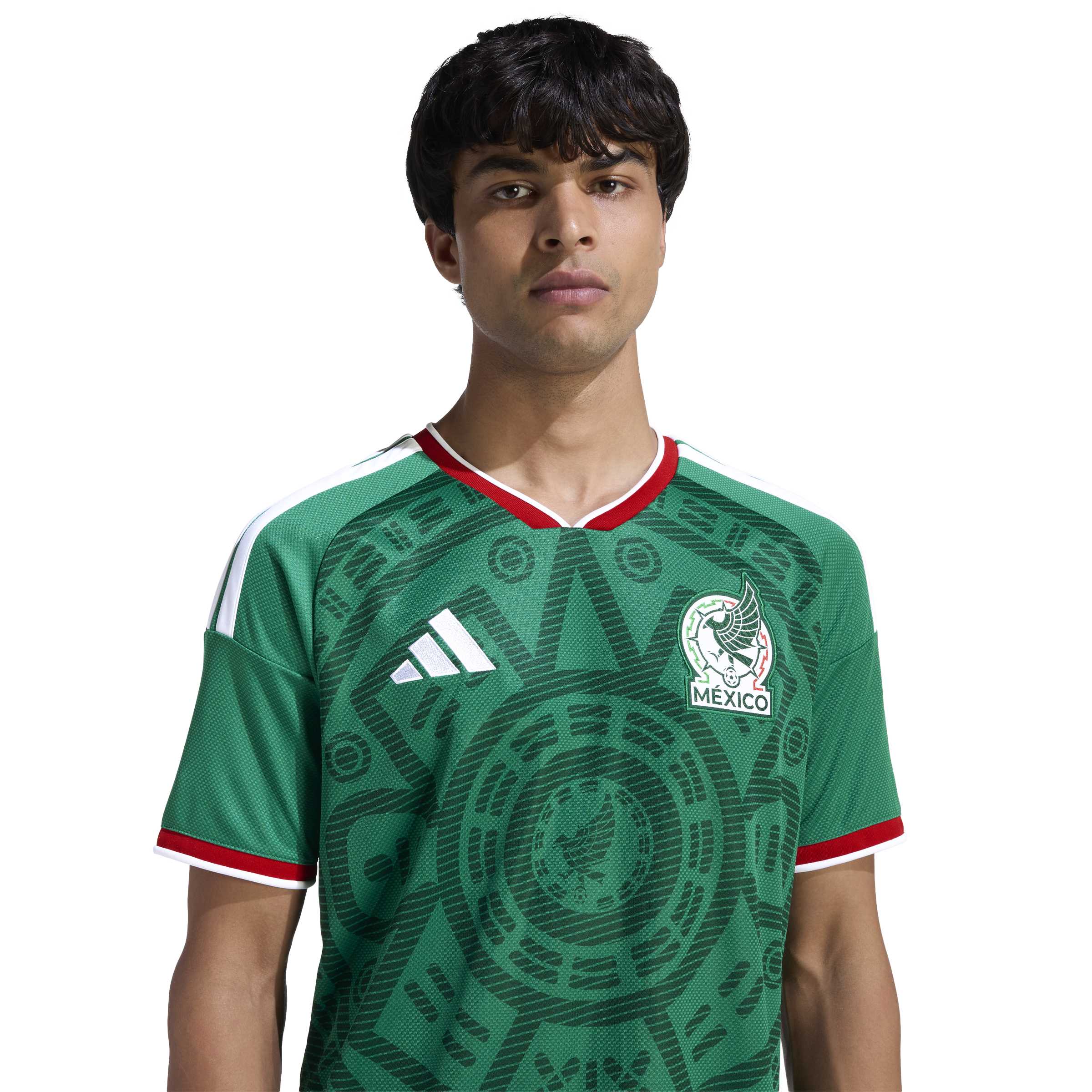 Maillot domicile réplique vert FIFA Adidas de l'équipe nationale du Mexique pour homme, saison 2025/26