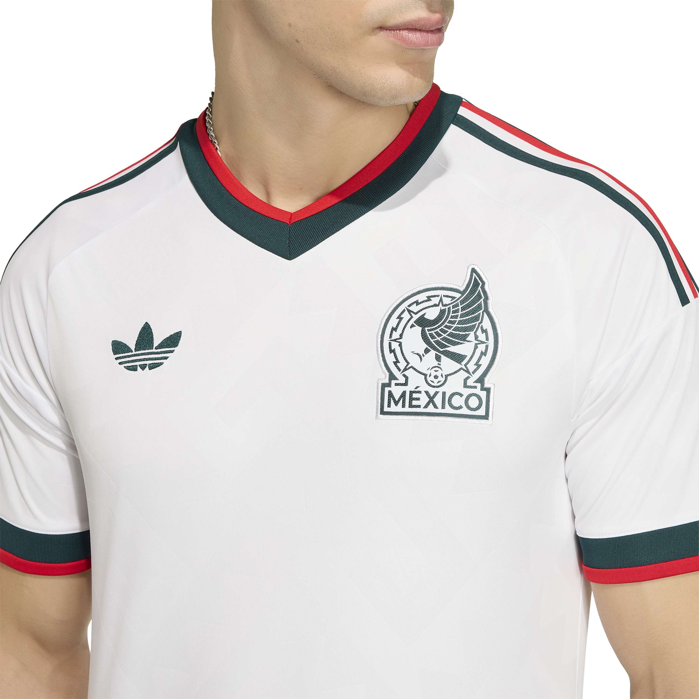 Mexico National Team FIFA Adidas Men's White 2026 Replica Away Jersey