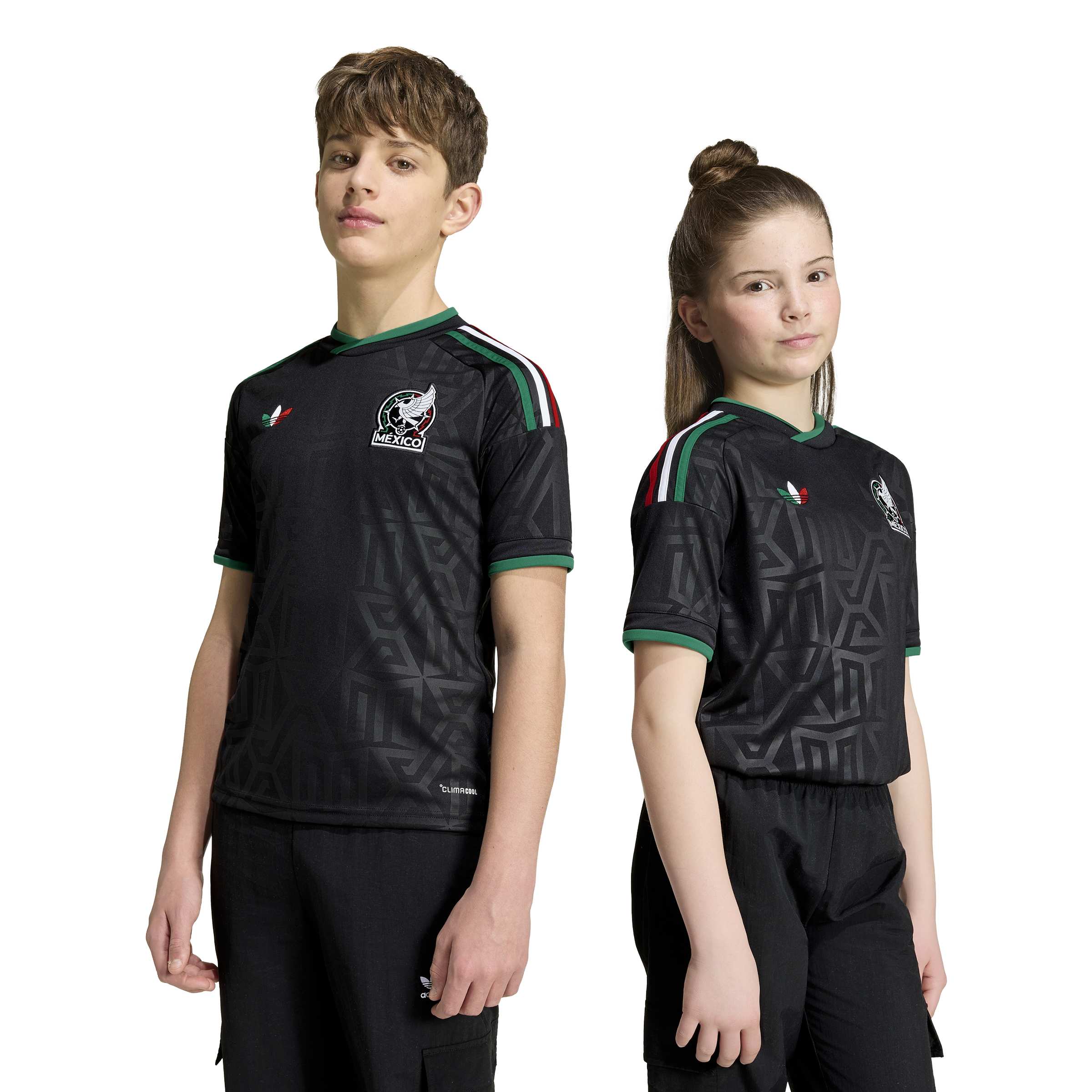 Mexico National Team FIFA Adidas Youth Black 2026 Third Jersey