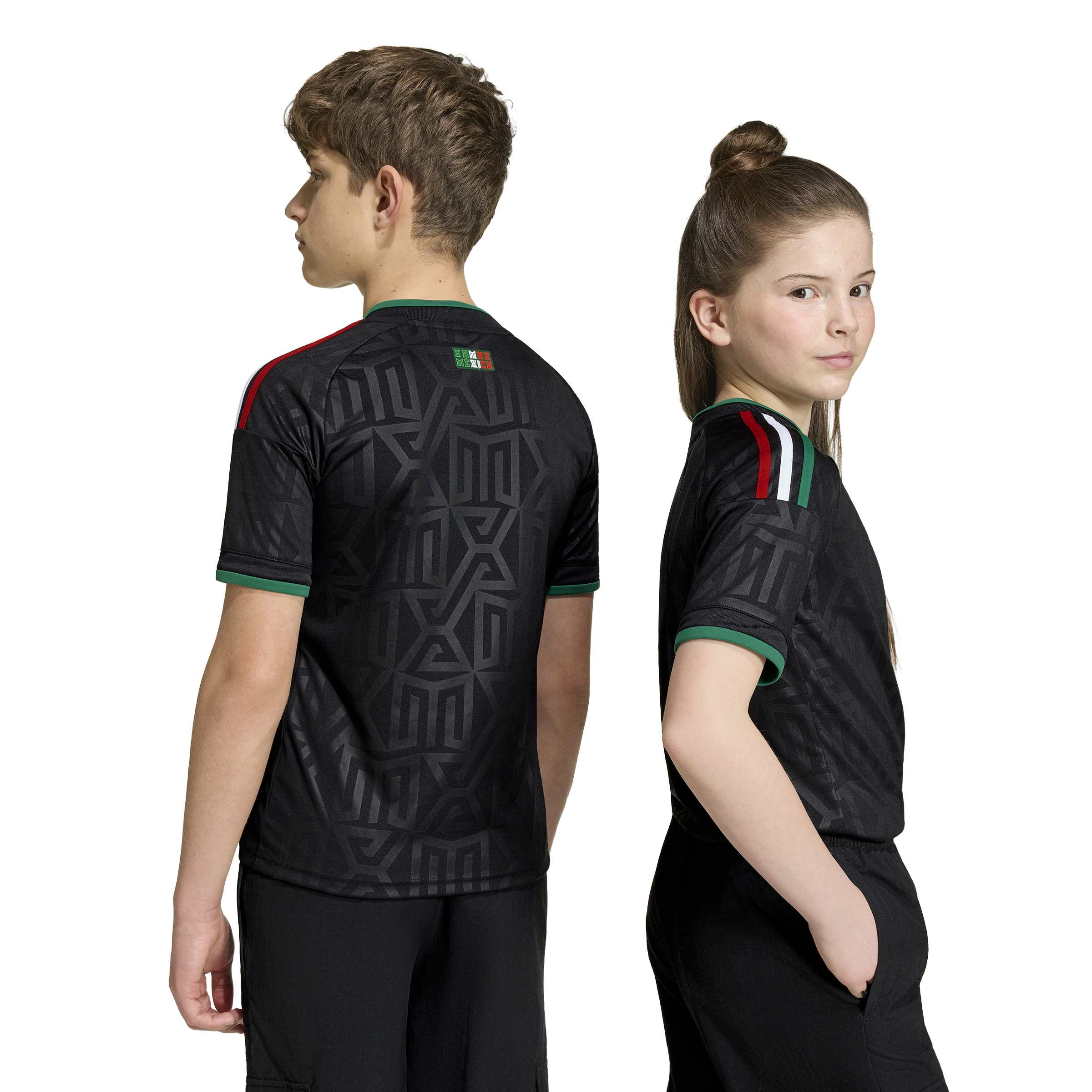Mexico National Team FIFA Adidas Youth Black 2026 Third Jersey
