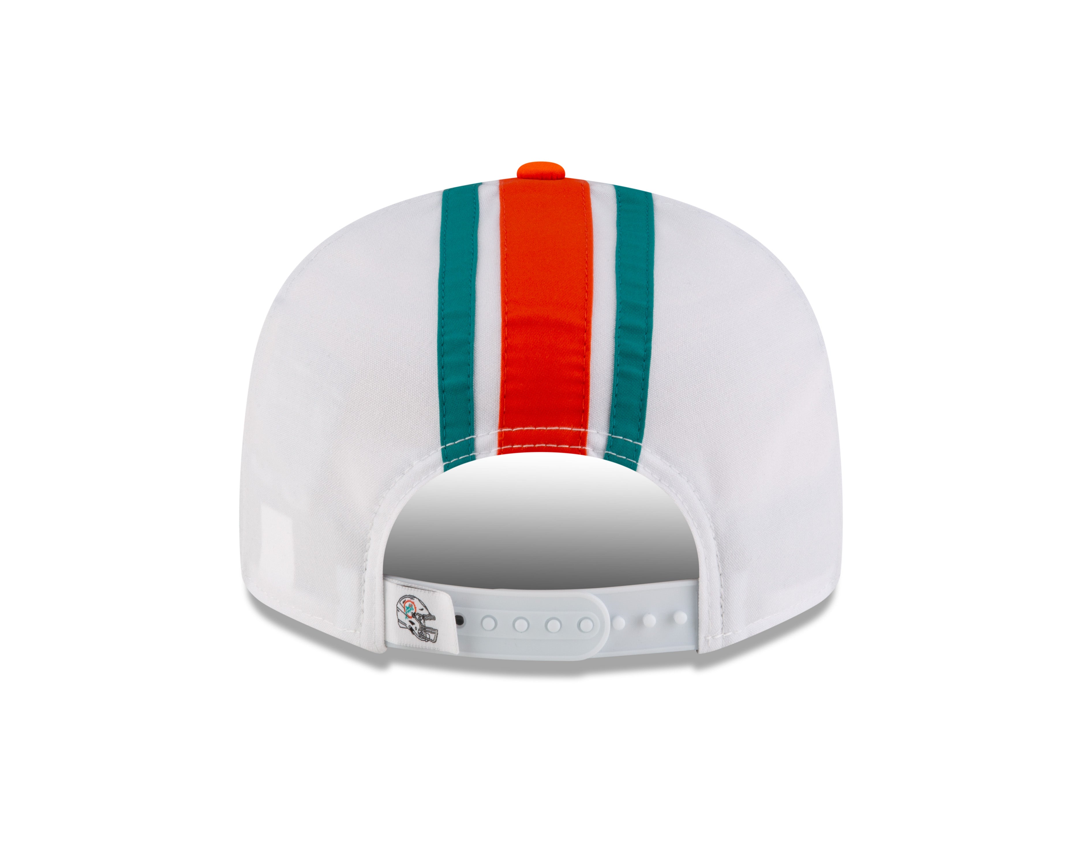 Miami Dolphins NFL New Era Pack de casque 9Fifty blanc Snapback pour hommes