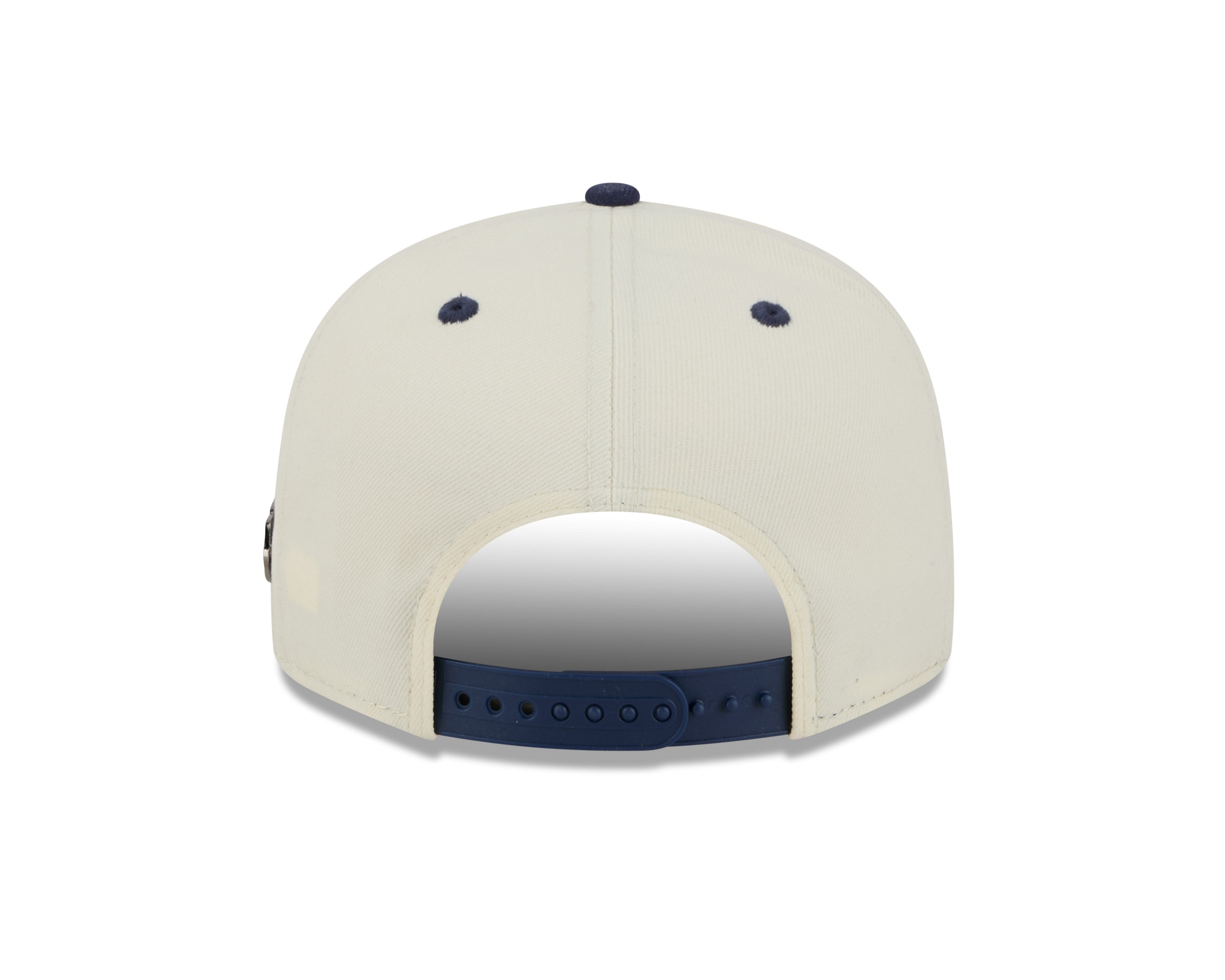 Milwaukee Brewers MLB New Era Men's Cream/Navy 9Fifty Mascot Pin Snapback