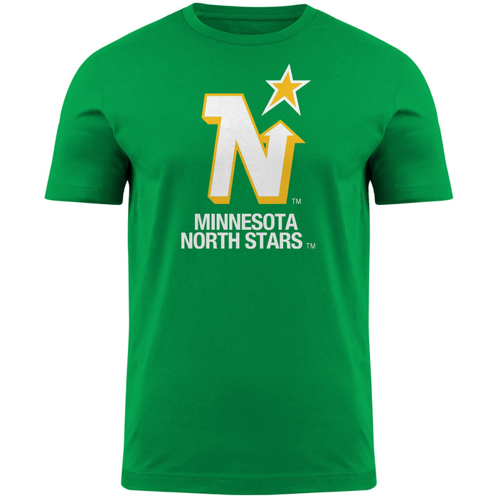 Minnesota North Stars NHL Bulletin Men's Green Primary Logo T-Shirt
