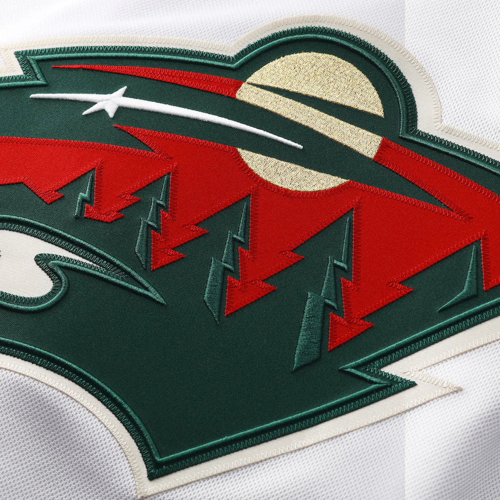 Minnesota Wild NHL Fanatics Branded Men's White 25th Anniversary Premium Jersey