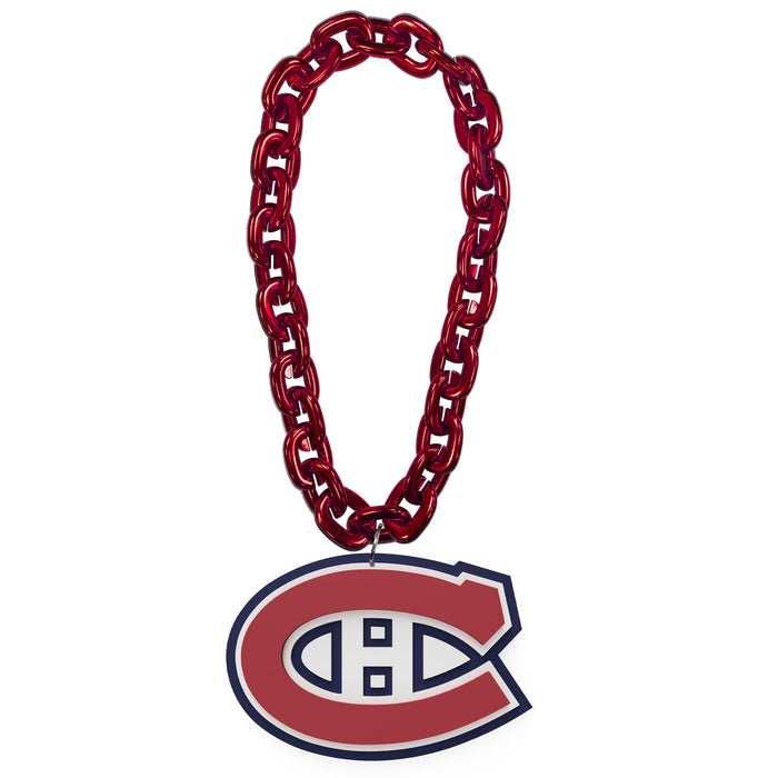 Montreal Canadiens NHL FanFave FanChain Red Chain Necklace