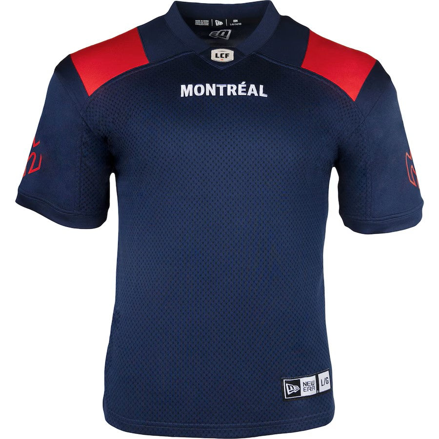 Montreal Alouettes CFL New Era Men's Navy 2023 Home Replica Jersey