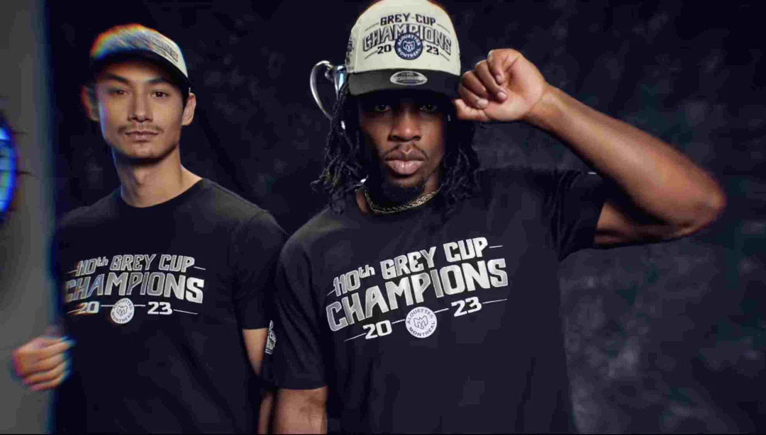 Montreal Alouettes CFL New Era Men s Black 2023 Grey Cup Champions