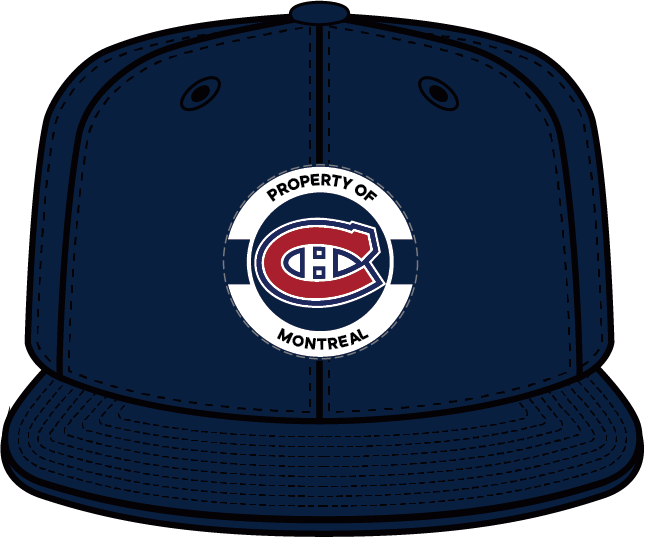 Montreal Canadiens Fanatics NHL Fanatics Branded Men's Navy Authentic Pro 2025 Training Camp Snapback