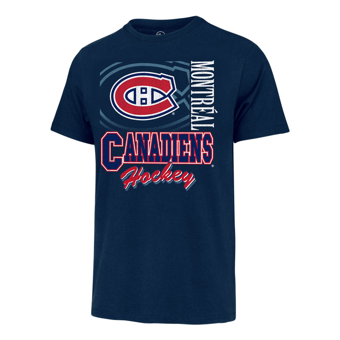 Montreal Canadiens NHL 47 Brand Men's Navy Stadium T-Shirt