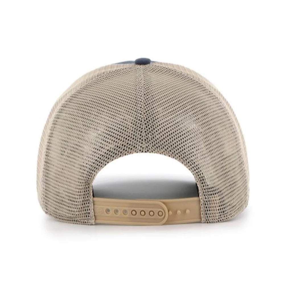 Montreal Canadiens NHL 47 Brand Men's Navy Squamish Hitch Trucker Snapback