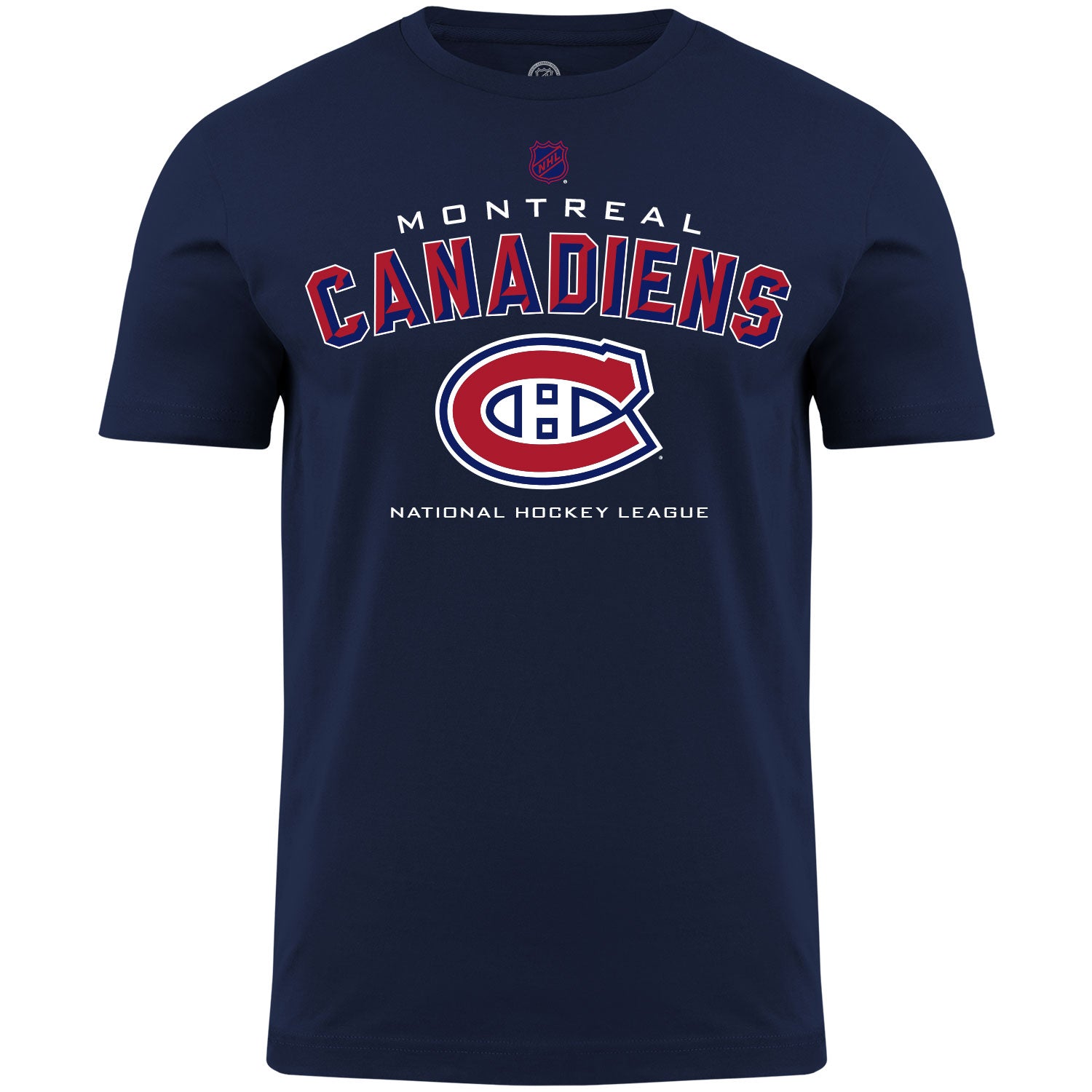 Montreal Canadiens NHL Bulletin Men's Navy Bevel T-Shirt