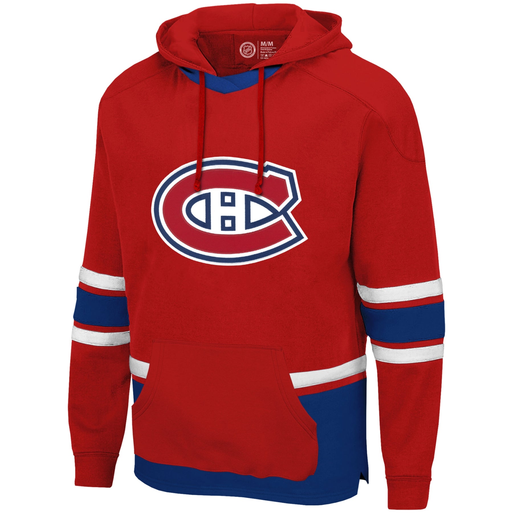 Montreal Canadiens NHL Bulletin Men's Red Breakout Hoodie