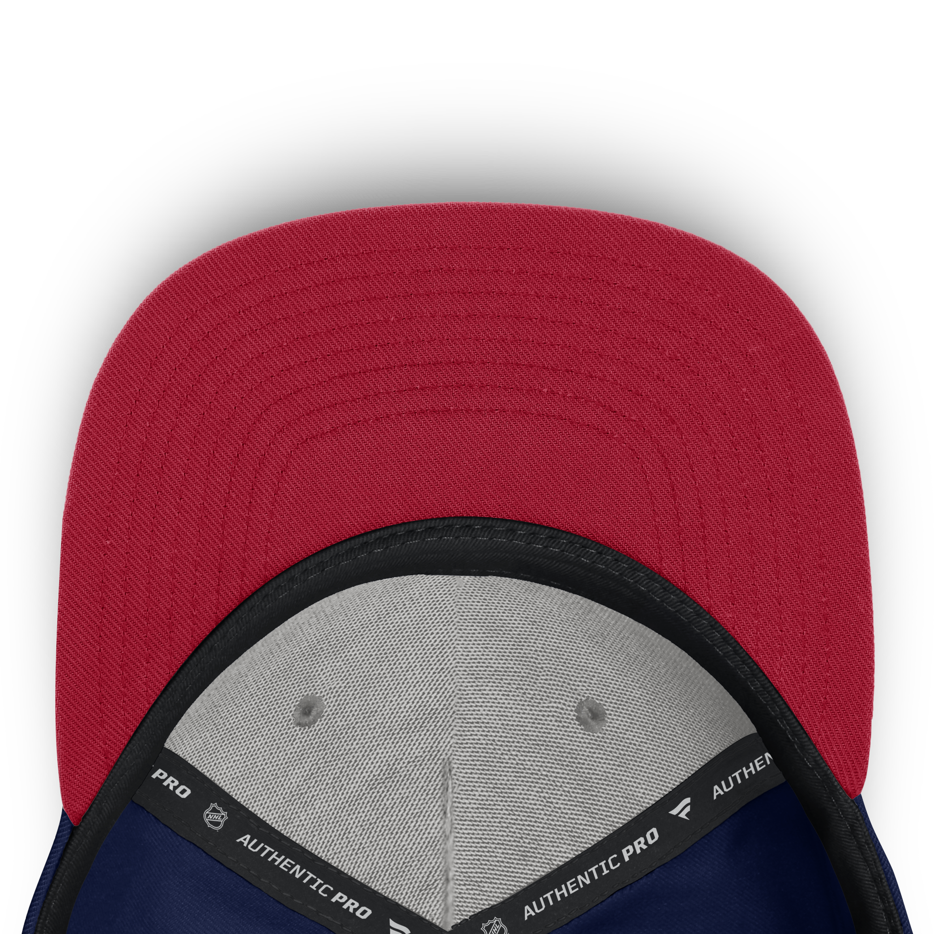 Montreal Canadiens NHL Fanatics Branded Men's Navy 2026 Draft Authentic Pro A-Frame Adjustable Hat