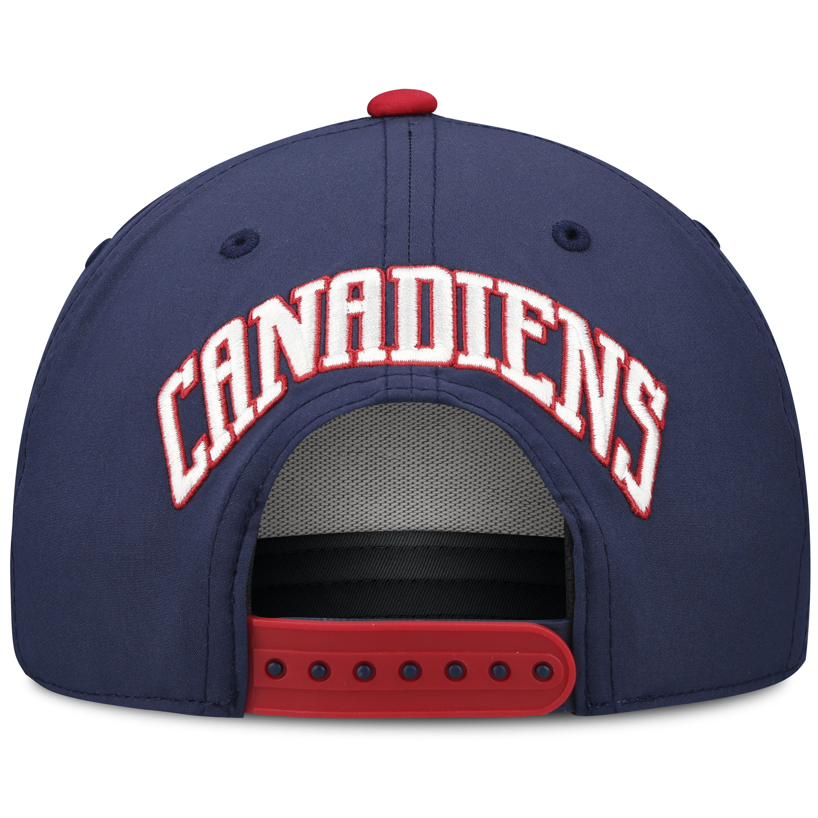 Montreal Canadiens NHL Fanatics Branded Men's Navy 2026 Draft Authentic Pro A-Frame Adjustable Hat