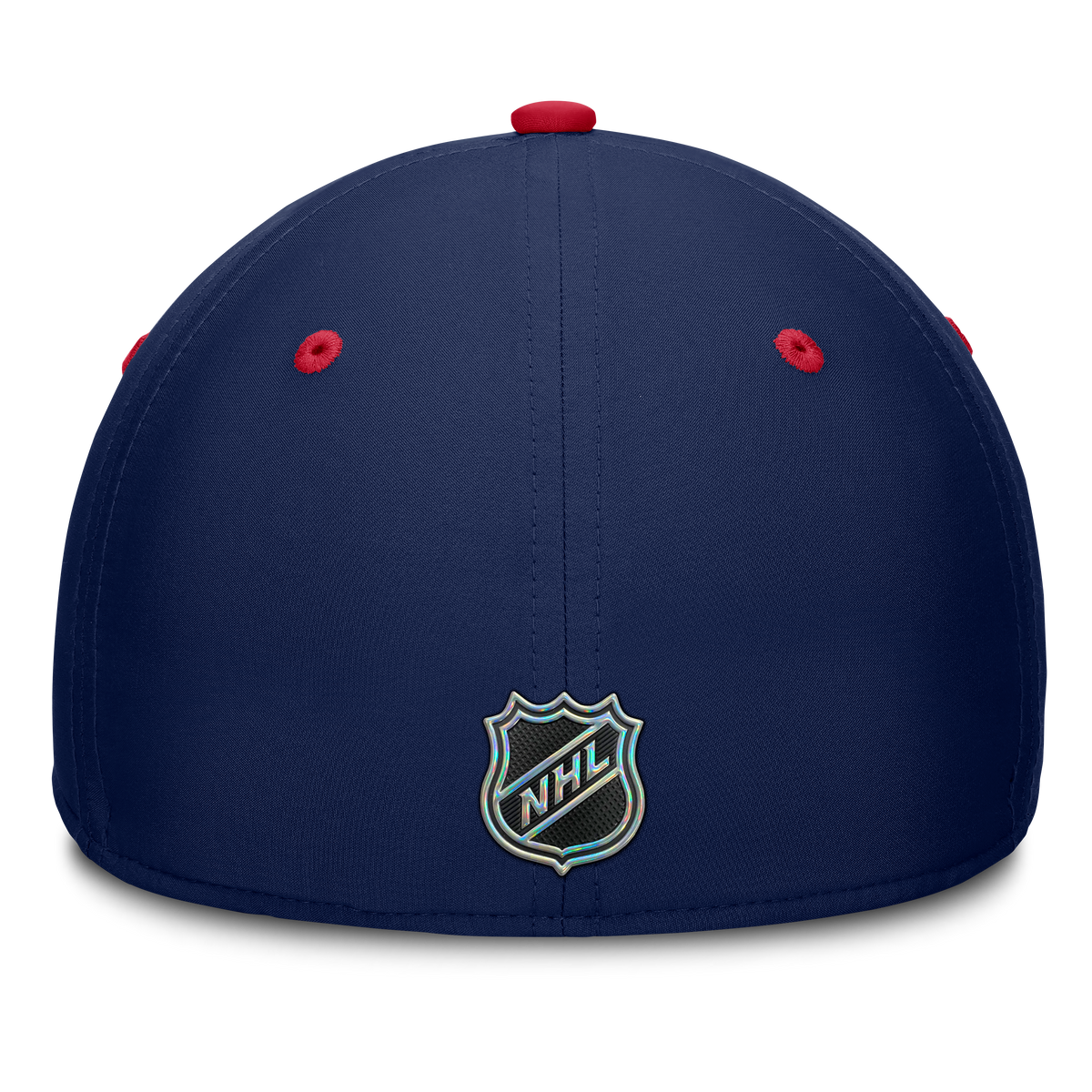 Montreal Canadiens NHL Fanatics Branded Men's Navy/Red Authentic Pro Rink Stretch Fit Hat