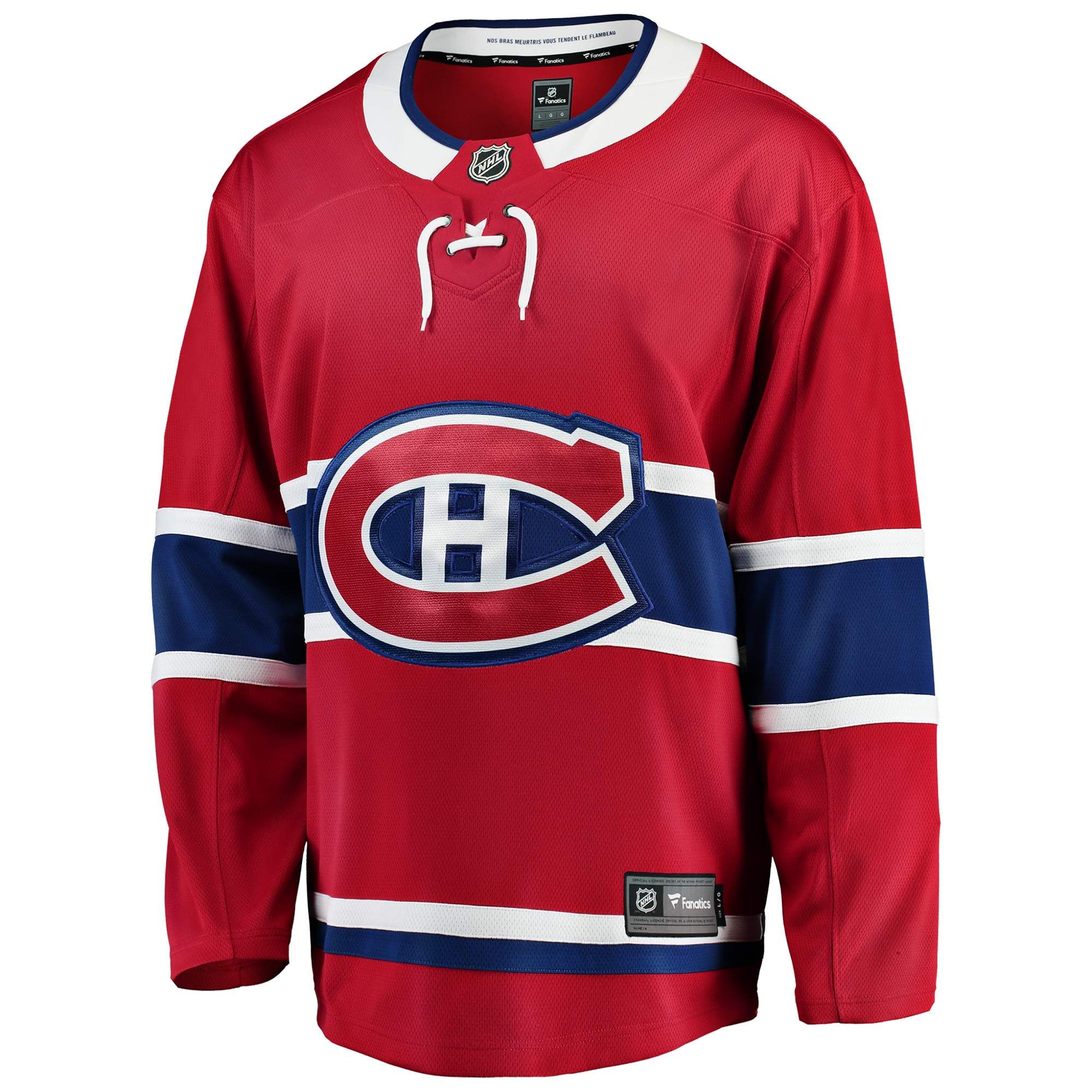 Montreal Canadiens NHL Fanatics Branded Men's Red Breakaway Jersey