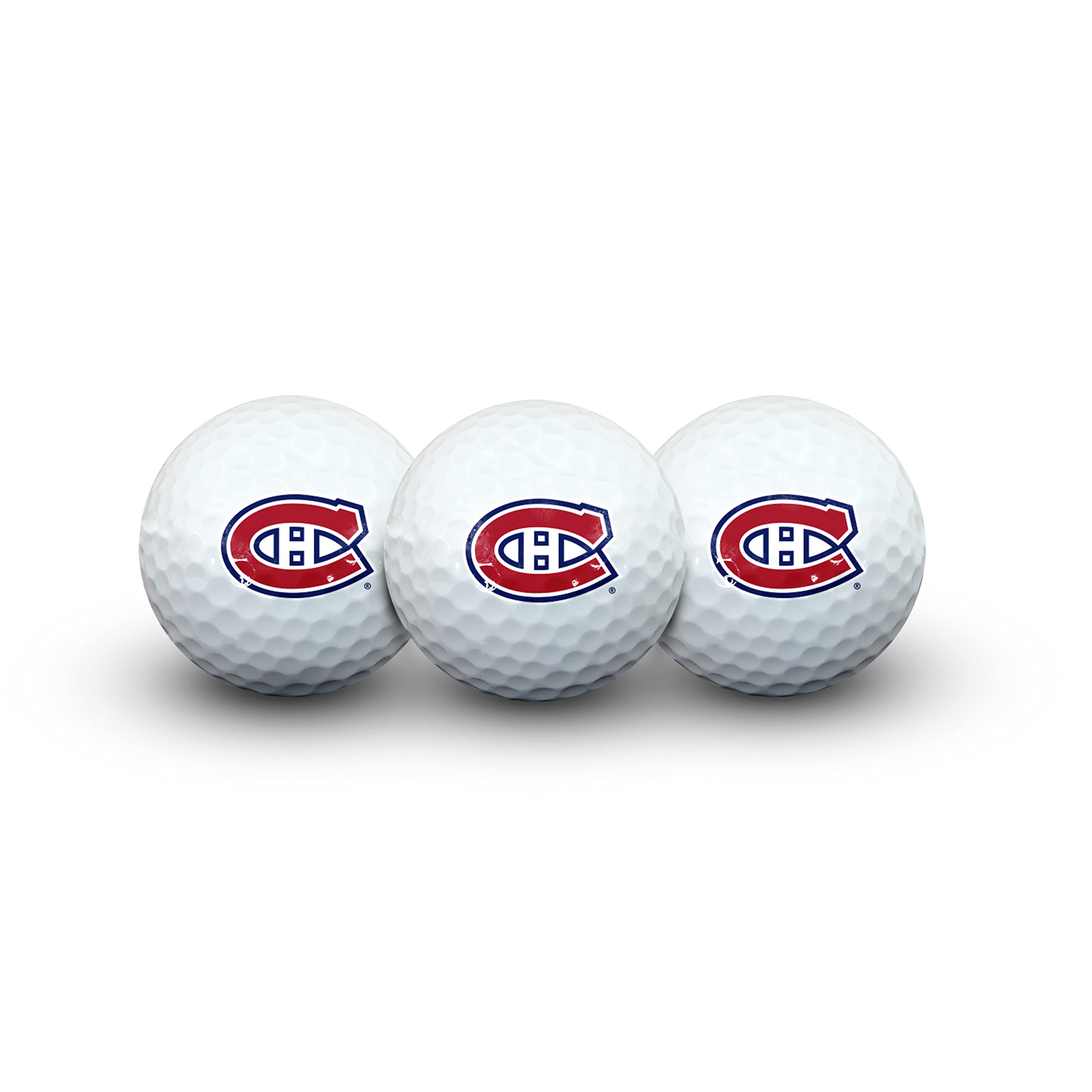 Ensemble de 3 balles de golf NHL des Canadiens de Montréal