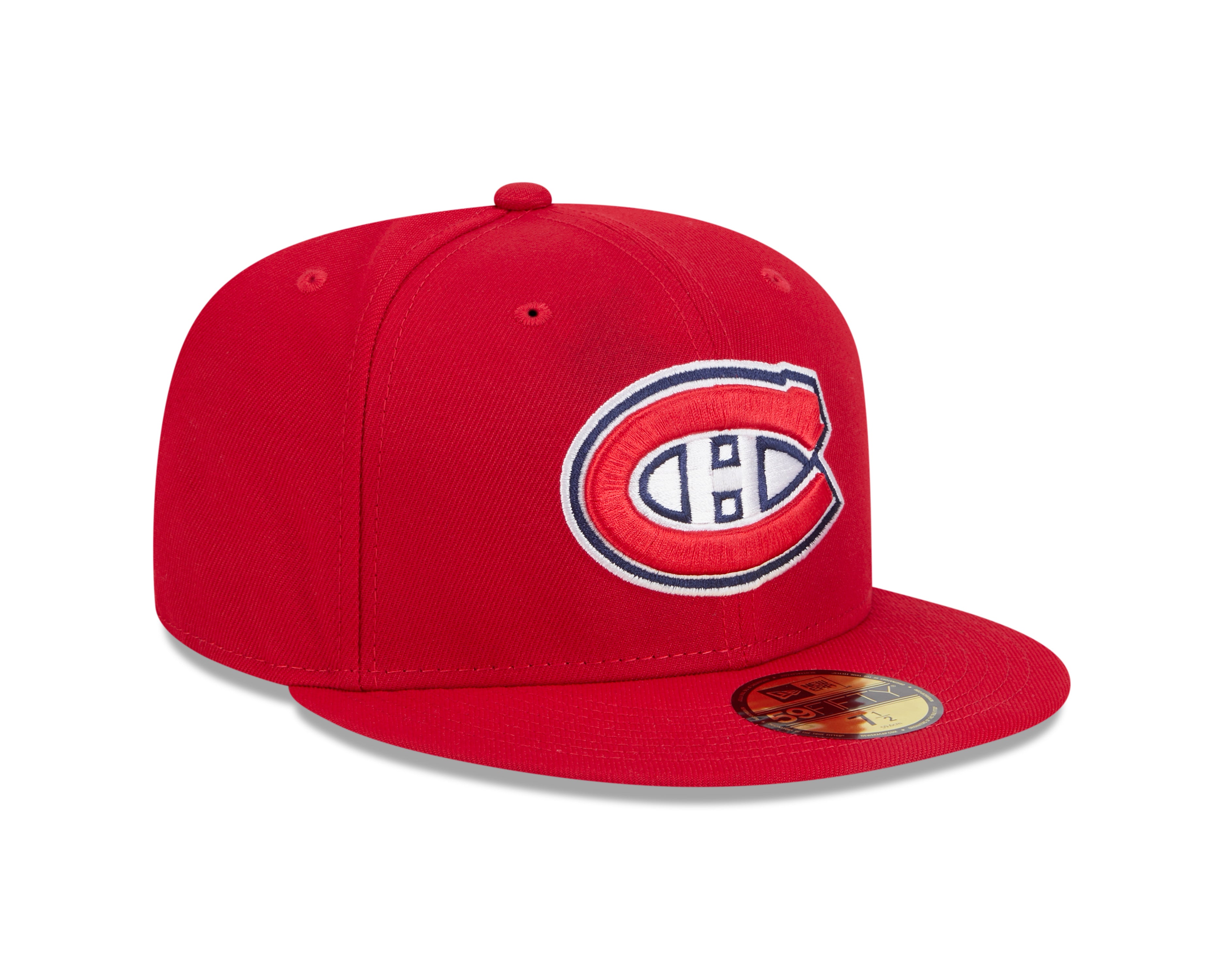 Montreal Canadiens NHL New Era Men's Red 59Fifty Core Fitted Hat