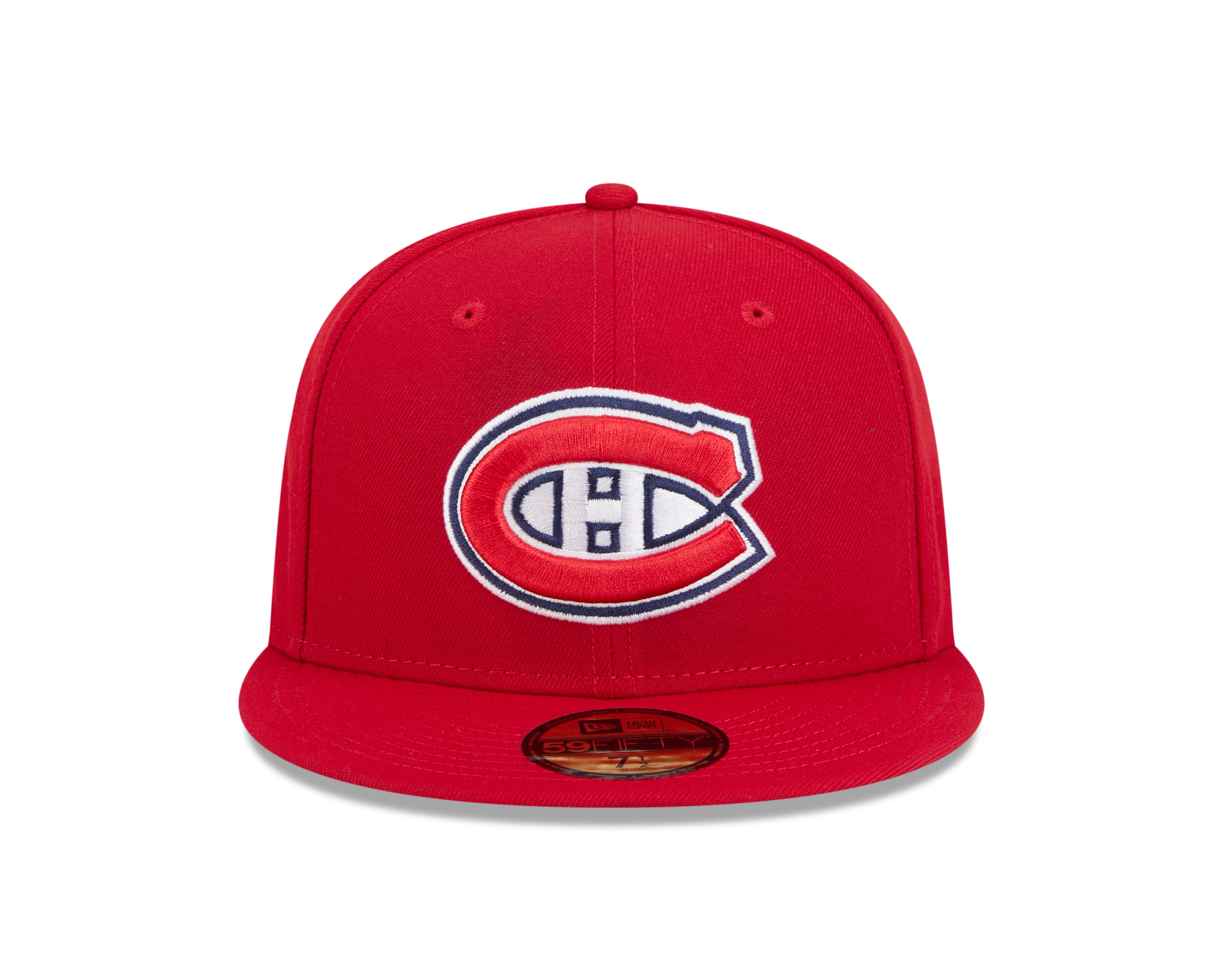 Montreal Canadiens NHL New Era Men's Red 59Fifty Core Fitted Hat