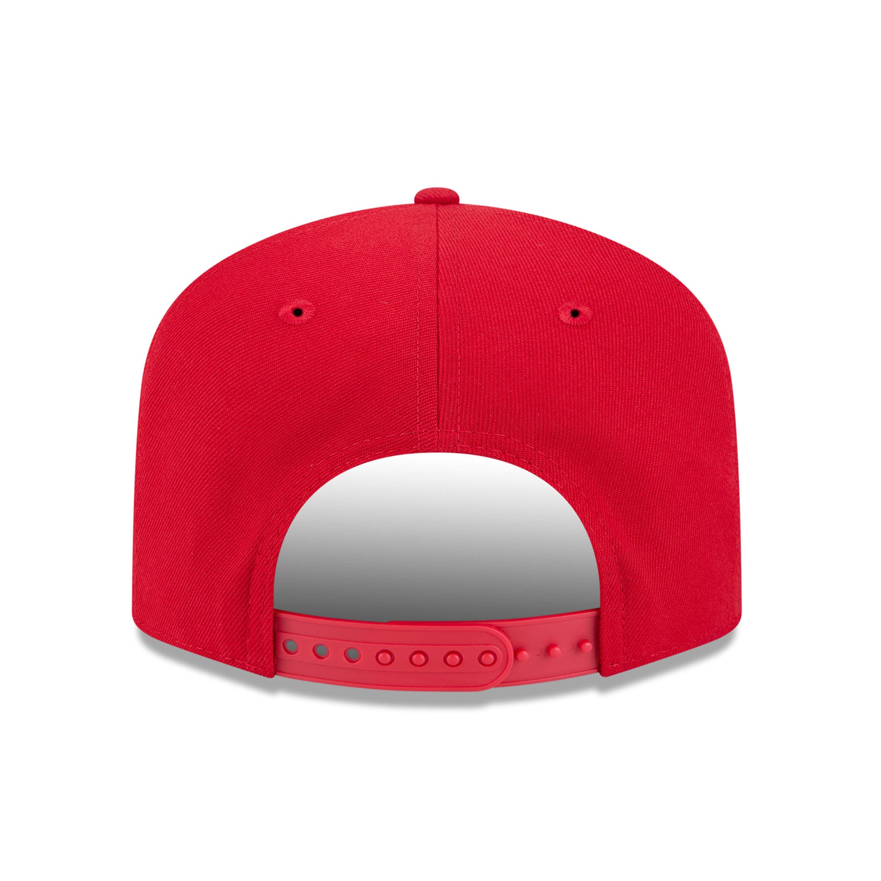 Casquette snapback A-Frame 9FIfty Script des Canadiens de Montréal de la LNH pour homme de New Era, rouge