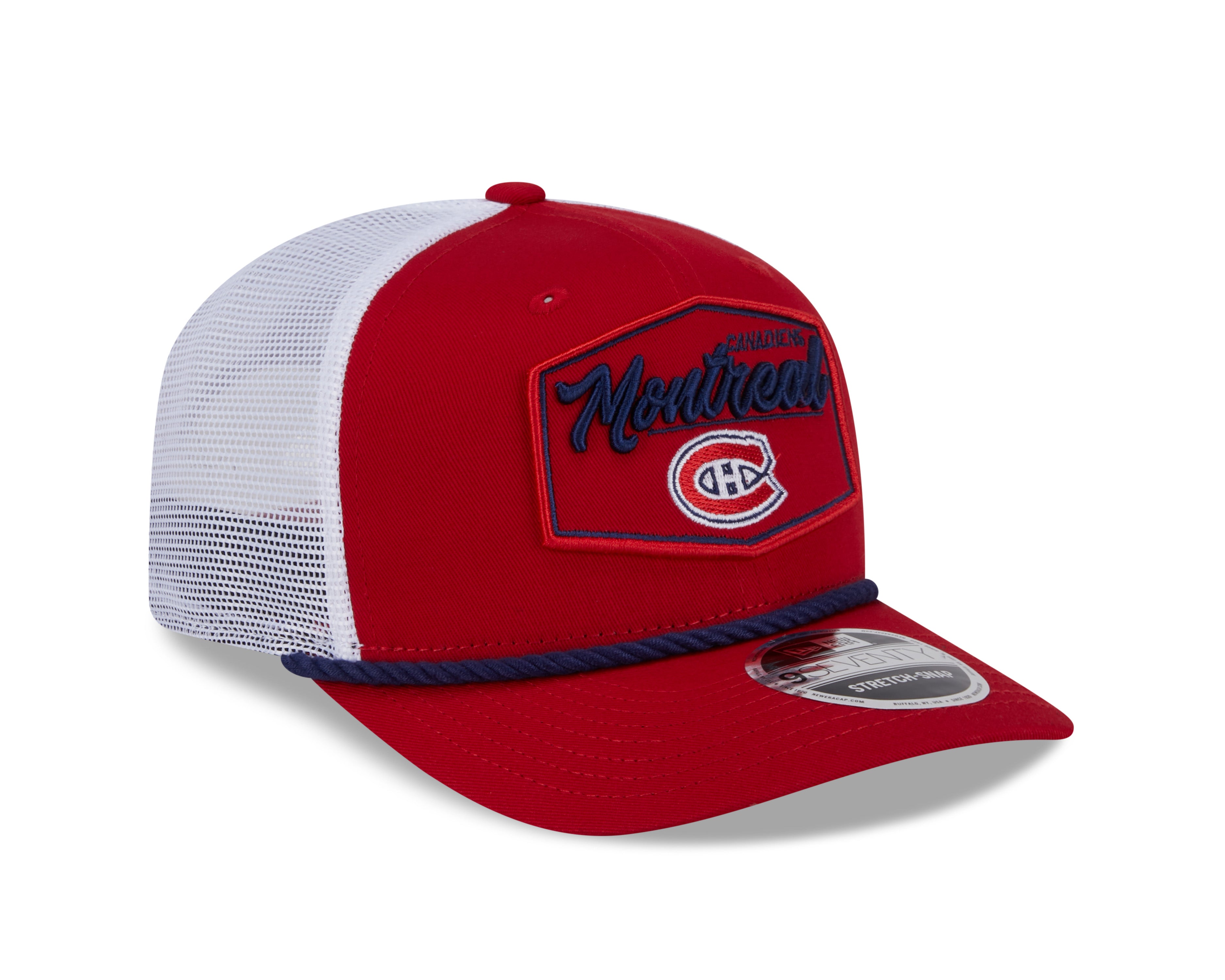 Montreal Canadiens NHL New Era Men's Red 9Seventy Cord Snapback Hat