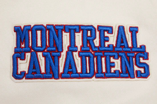 Sweat à capuche rétro classique blanc cassé pour homme des Canadiens de Montréal NHL Pro Standard