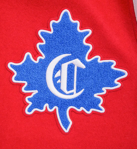 Montreal Canadiens NHL Pro Standard Men's Red/White Retro Classic Rib Wool Varsity Jacket