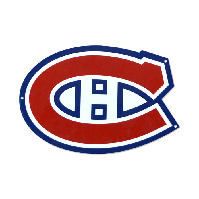 Montreal Canadiens NHL Team Logo 12" Spirit Size Steel Laser Cut Sign