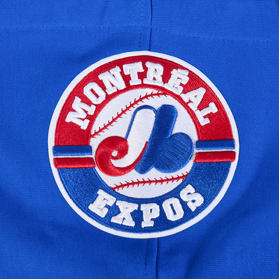 Montreal Expos MLB Pro Standard Men's Royal Blue Cooperstown Retro Classic Pullover Hoodie