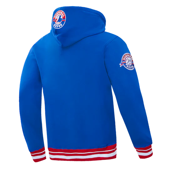 Montreal Expos MLB Pro Standard Men's Royal Blue Cooperstown Retro Classic Pullover Hoodie