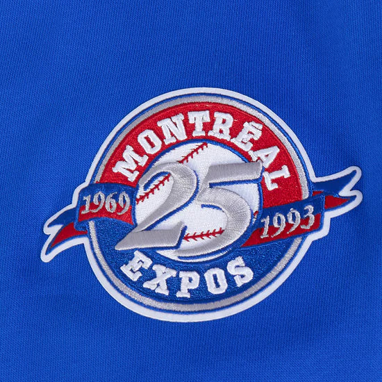 Montreal Expos MLB Pro Standard Men's Royal Blue Cooperstown Retro Classic Pullover Hoodie