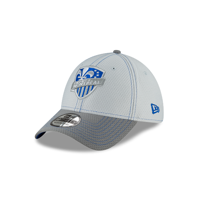 Montreal Impact MLS New Era Men's Grey 39Thirty Alternate Stretch Fit Hat