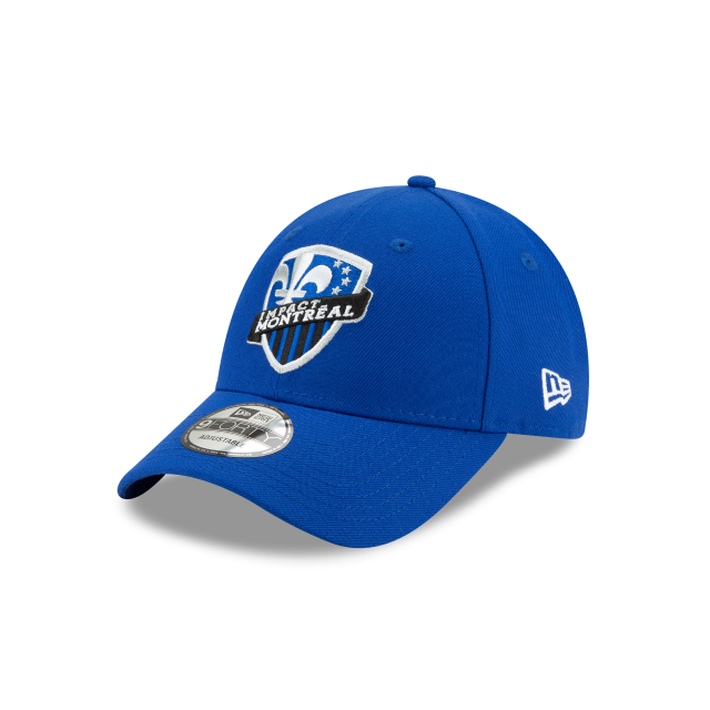 Casquette réglable bleu royal 9Forty The League de l'Impact de Montréal MLS New Era pour hommes