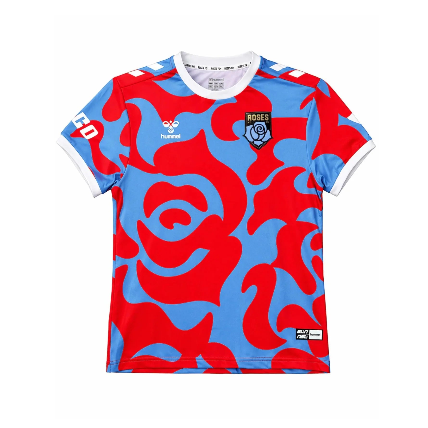 Montreal Roses FC NSL Hummel Women's Red/Blue 2026 Home Replica Jersey