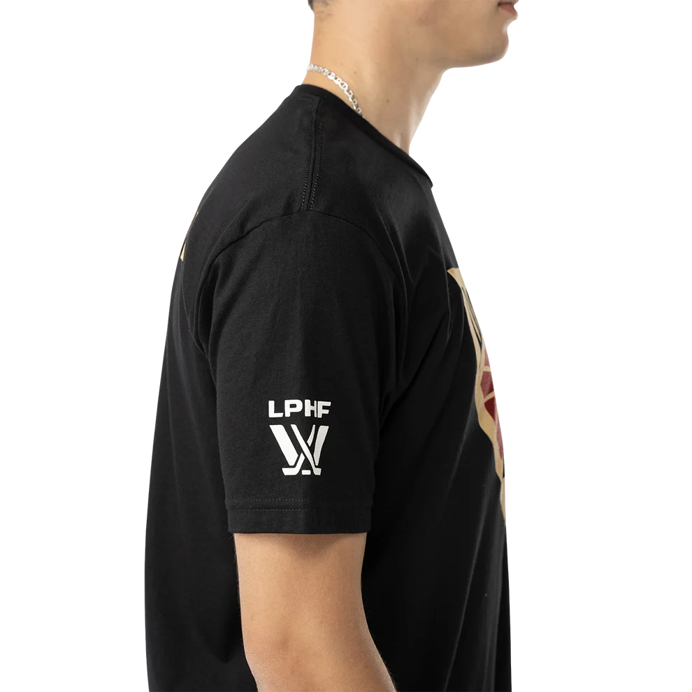 Montreal Victoire PWHL Bauer Unisex Black Graphic Logo T-Shirt