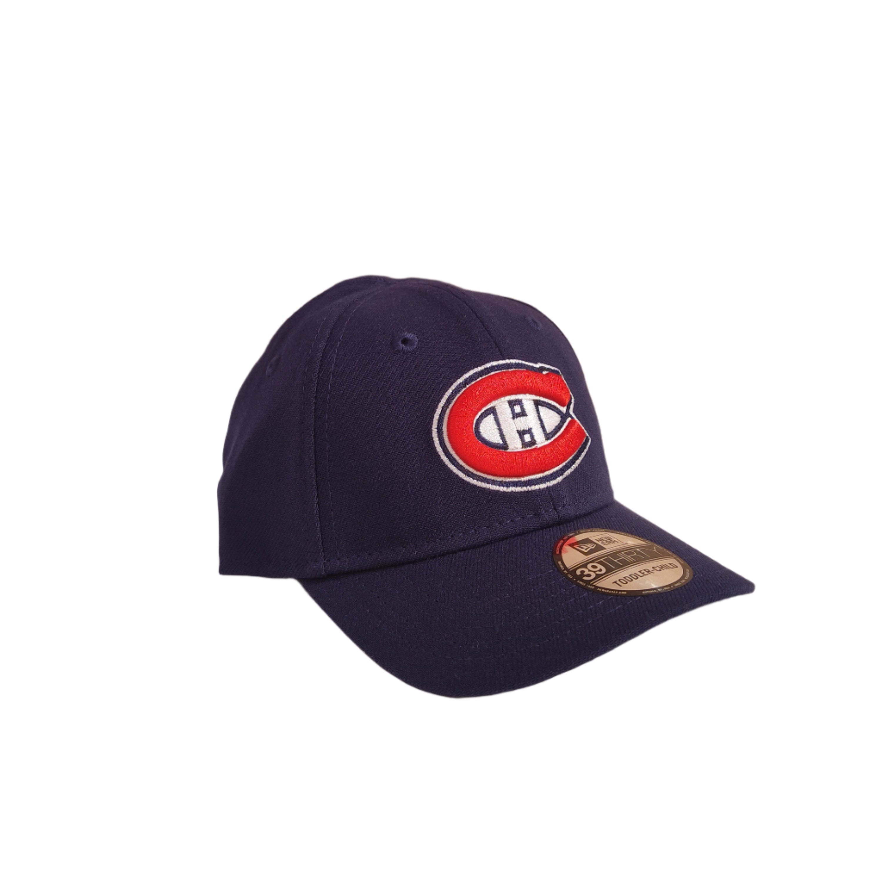Montreal Canadiens NHL New Era Toddler Navy 39Thirty Stretch Fit Hat