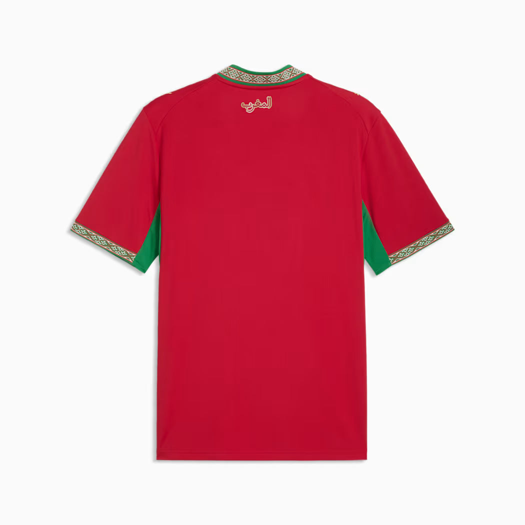 Morocco National Team FIFA Puma Men's Red 2026 Home Replica Jersey