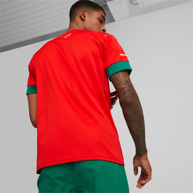 Morocco FIFA Puma Men's Red 2022/23 Replica Jersey