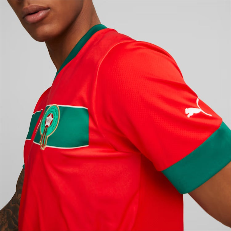 Morocco FIFA Puma Men's Red 2022/23 Replica Jersey