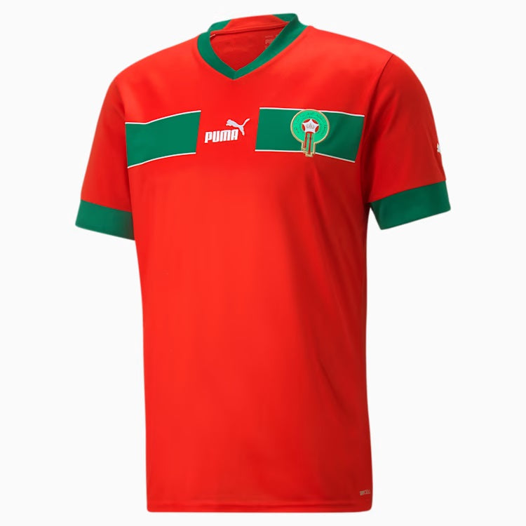 Morocco FIFA Puma Men's Red 2022/23 Replica Jersey