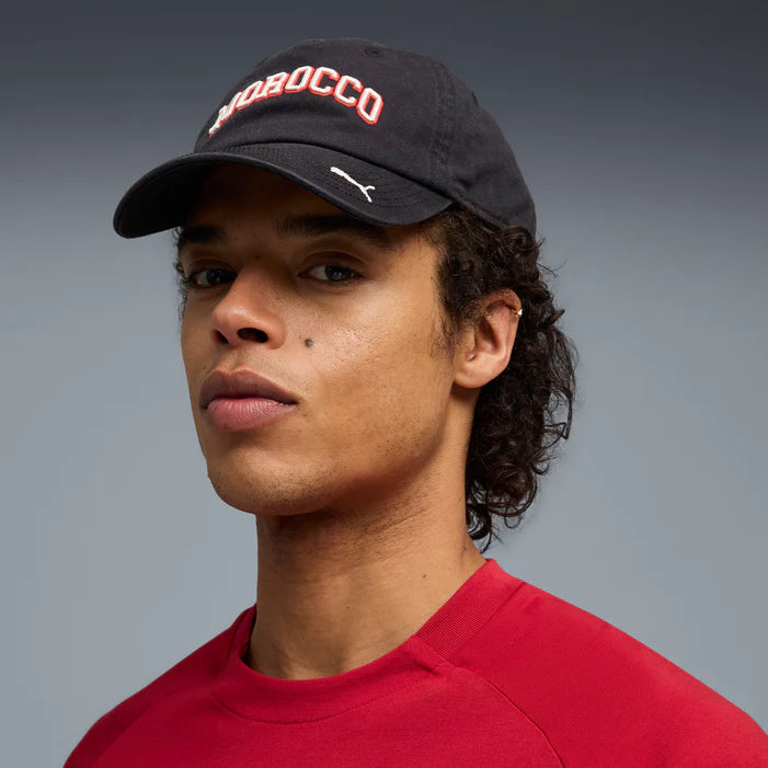 Morocco National Team FIFA Puma Men's Black Culture Adjustable Hat
