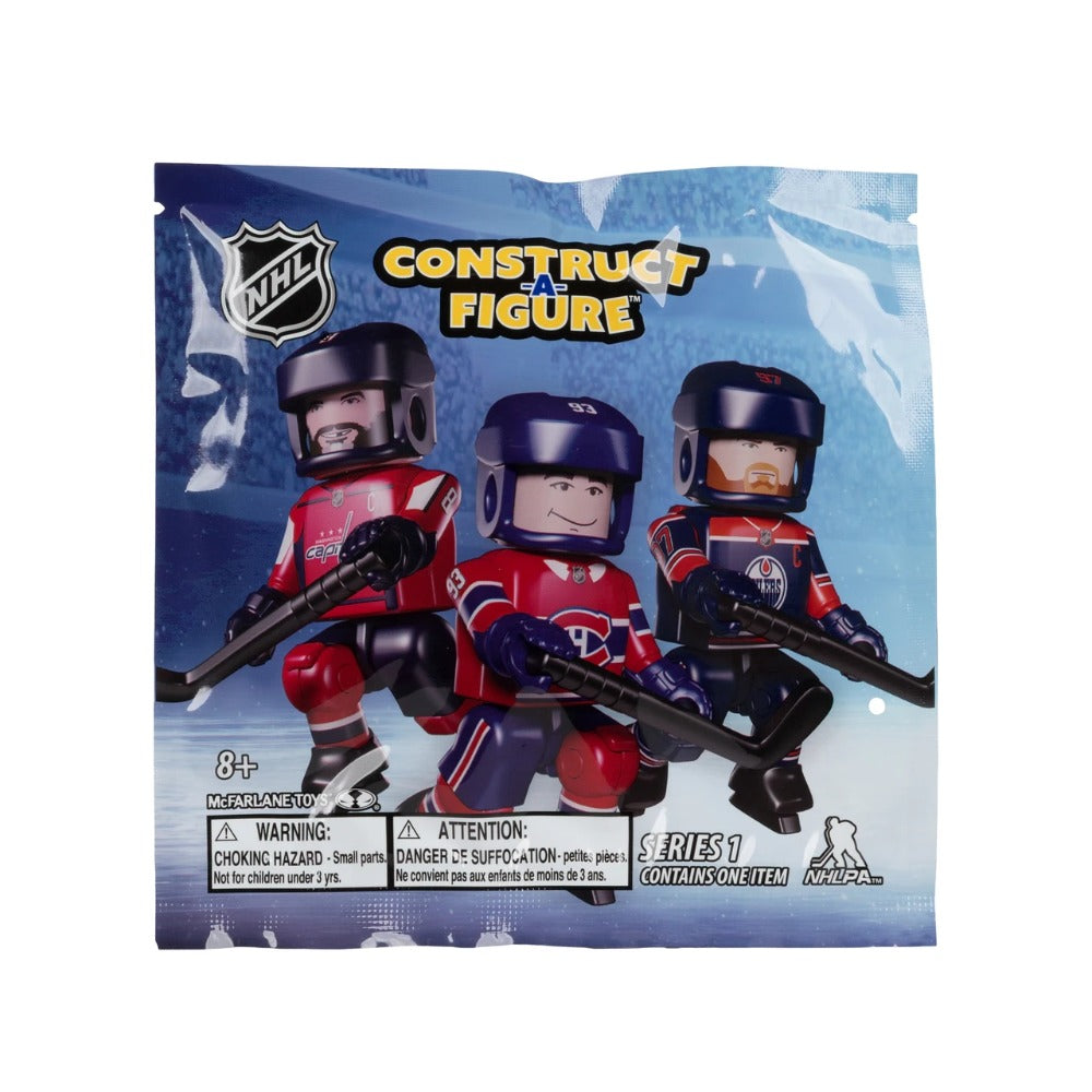 NHL McFarlene Toys Construct A-Figure Series 1 Blind Bag Mini Figure
