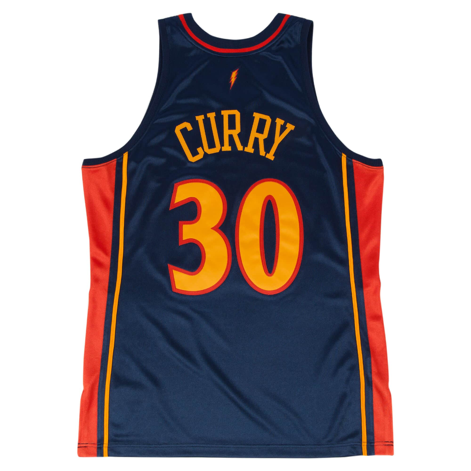 Stephen Curry Golden State Warriors NBA Mitchell & Ness Homme Marine 2009-10 Hardwood Classic Maillot Authentique